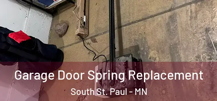  Garage Door Spring Replacement South St. Paul - MN