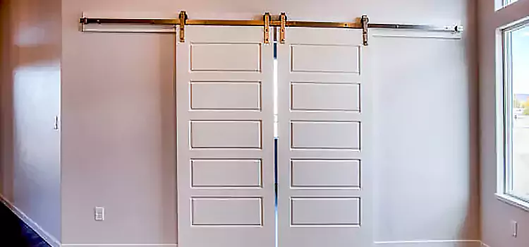 Glass Barn Door with Installation Hardware Kit South St. Paul